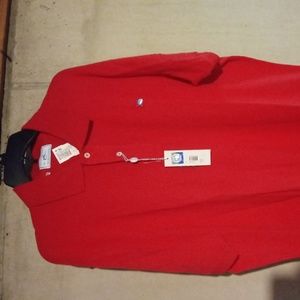 Southern Tide Varsity Red Polo